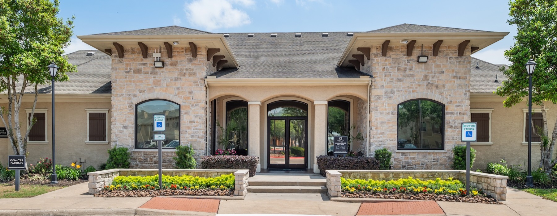 the exterior of a building