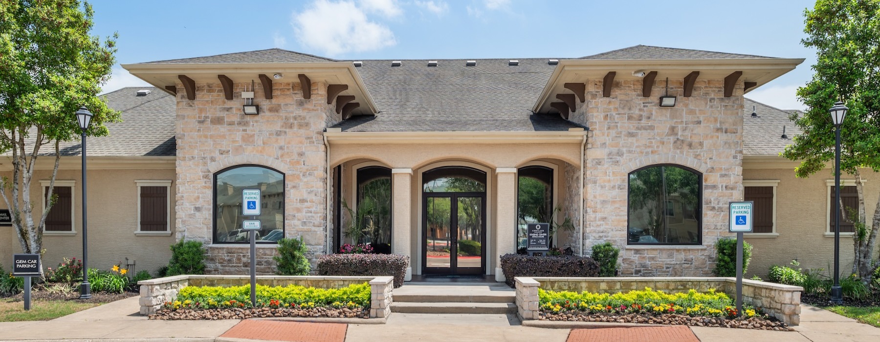 the exterior of a building